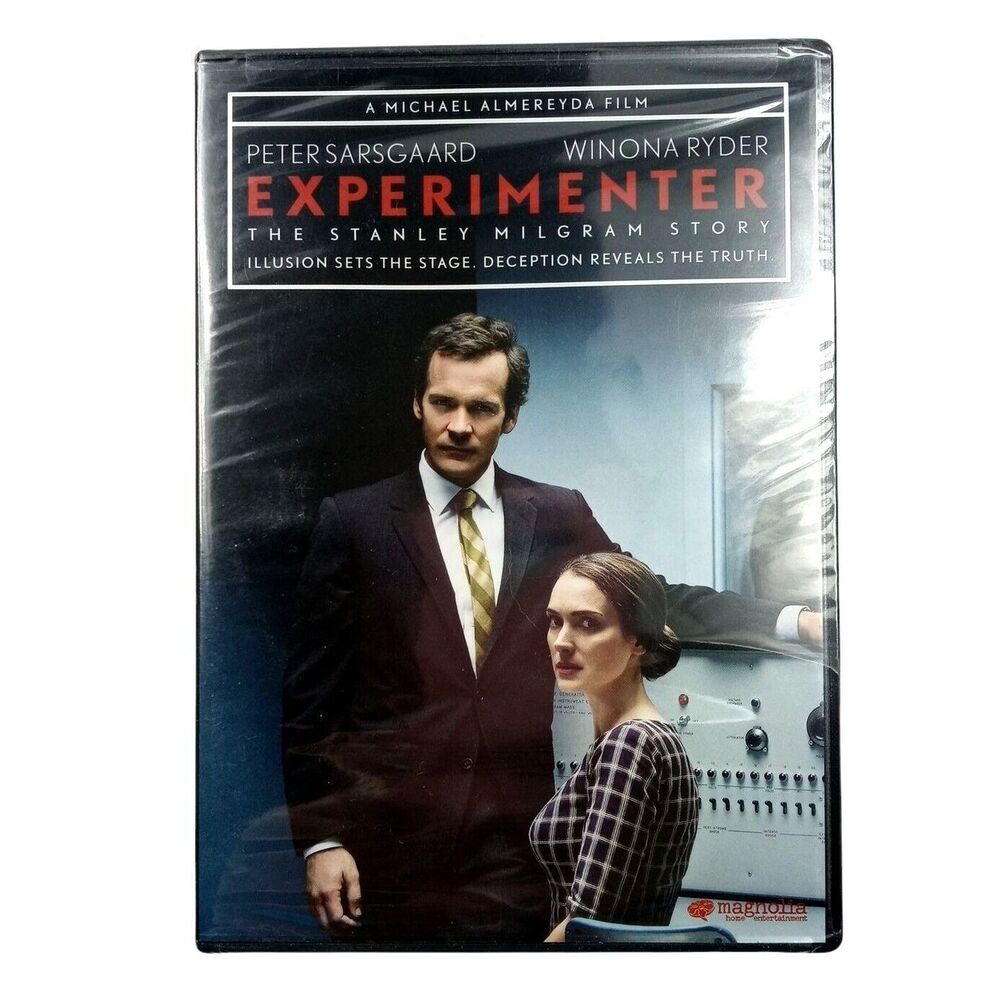 NEW Experimenter The Stanley Milgram Story Docudrama DVD Movie 2015